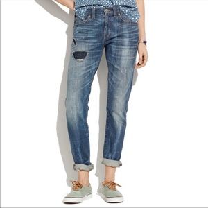 Madewell Slim Boyjean (Rip & Repair Edition)